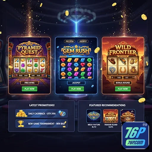 VIP gaming experience at 76p - 76p